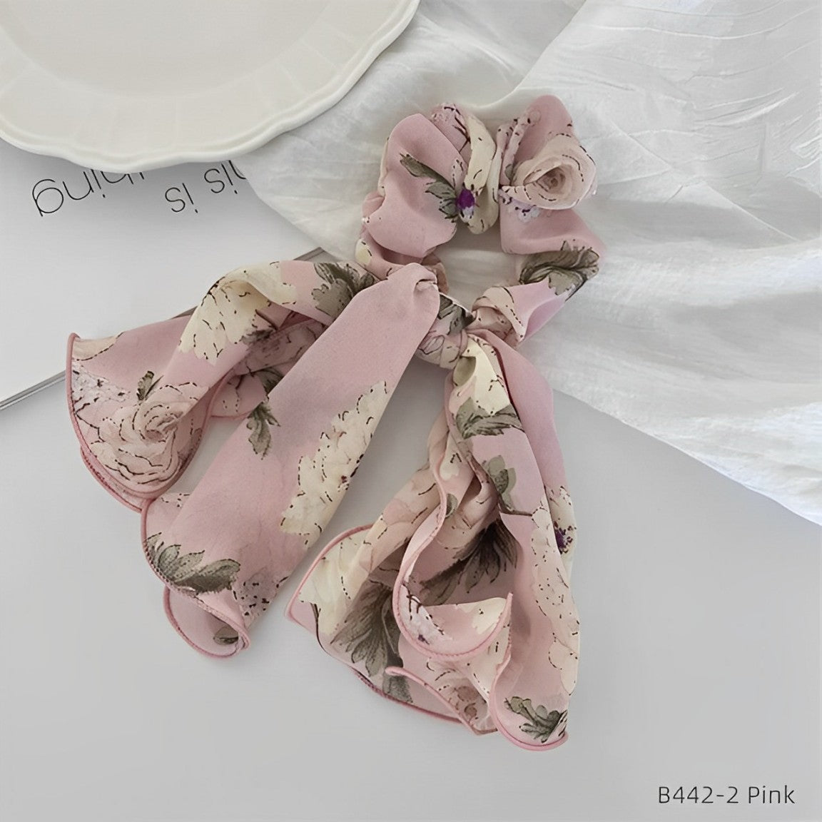 Scarf Bow Scrunchies